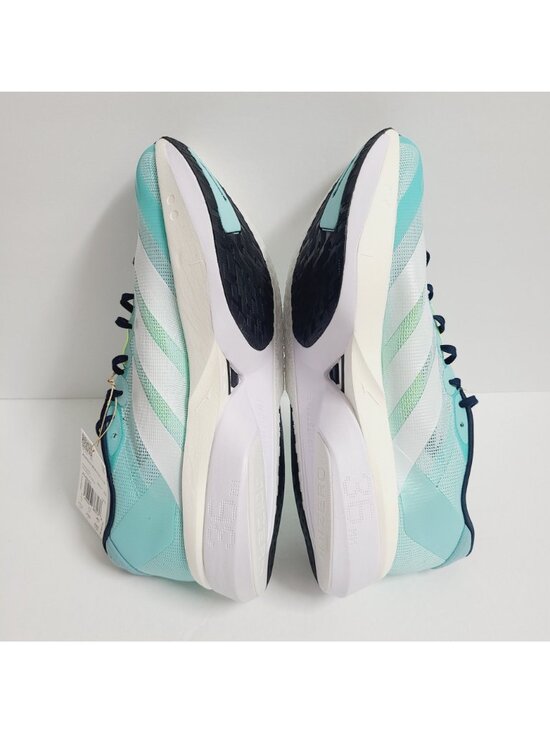 NEW Adidas Adizero Boston 13 Running Shoes JS4945 Size 11.5 Flash Aqua main image 4